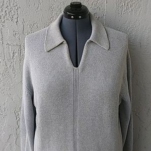 Banana Republic  Cotton V neck / Collar Sweater